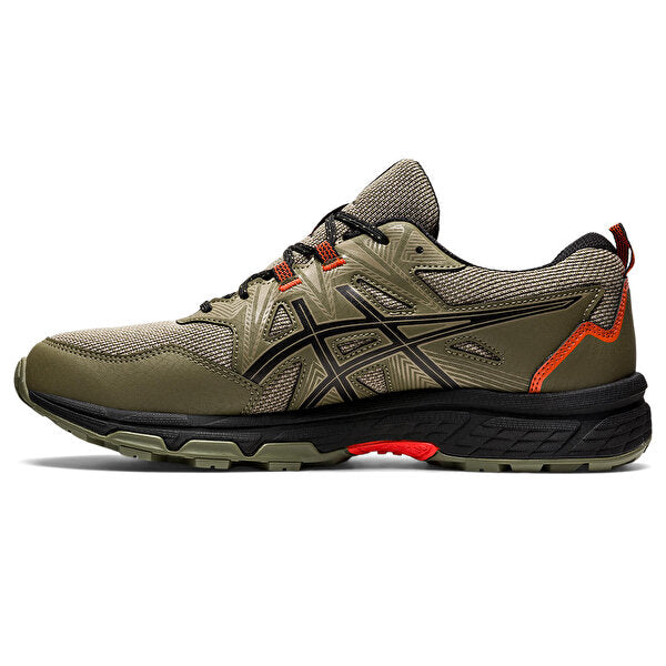 ASICS GEL VENTURE 8 MEN MANTLE GREEN/BLACK TRAIL RUNNING SHOE