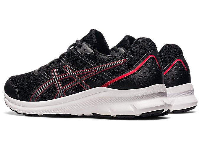 ASICS MENS JOLT 3 BEGINNER RUNNING SHOE (BLACK/CLASSIC RED)