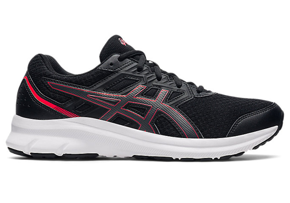 ASICS MENS JOLT 3 BEGINNER RUNNING SHOE (BLACK/CLASSIC RED)