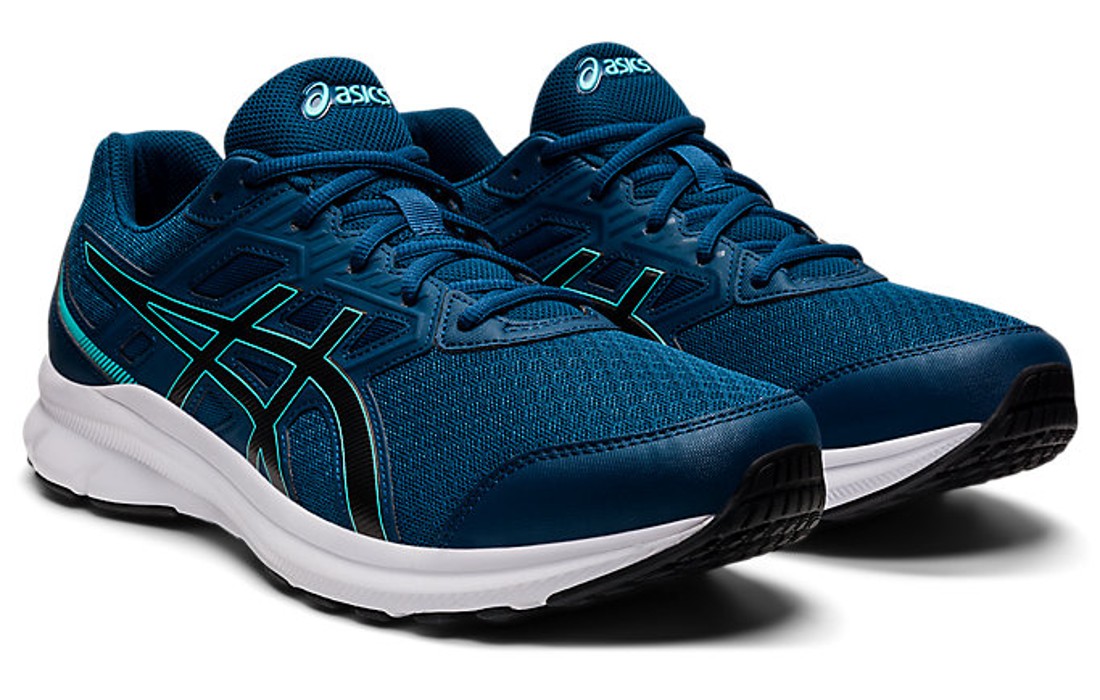 ASICS MENS JOLT 3 BEGINNER RUNNING SHOE BLUE