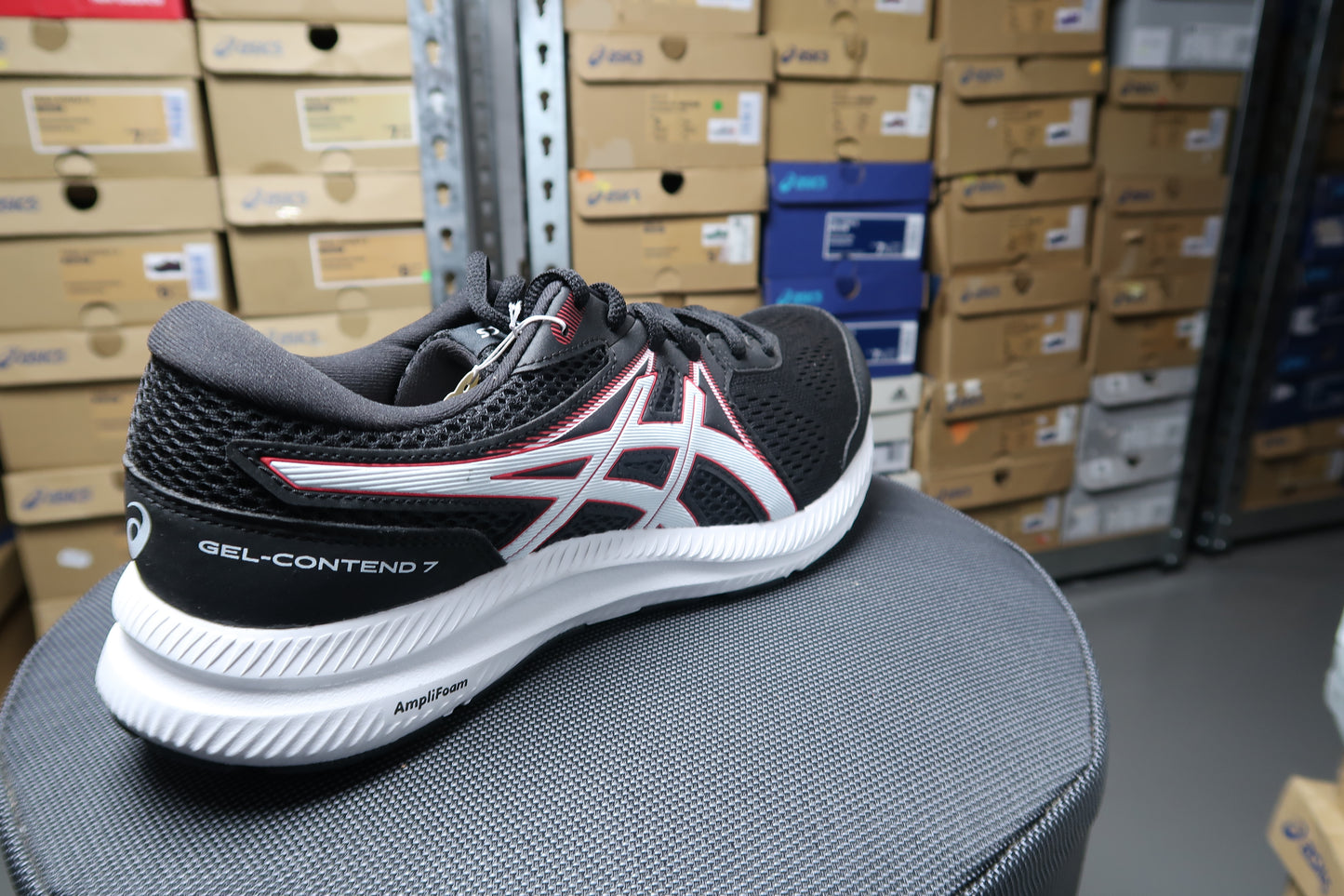 GEL-CONTEND 7 MENS ROAD RUNNING SHOE (BLACK)