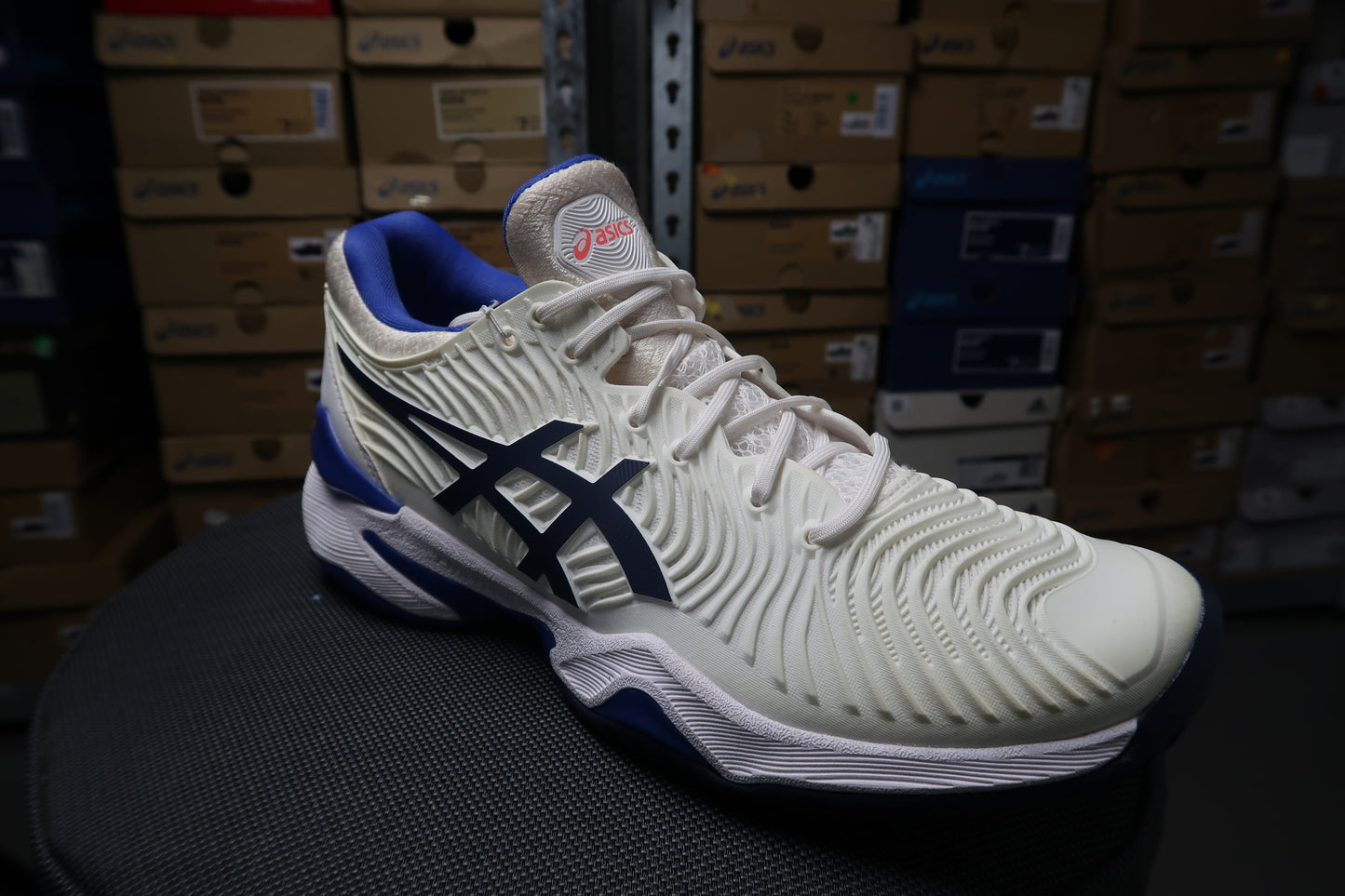ASICS COURT FF WHITE WOMENS TENNIS SHOE