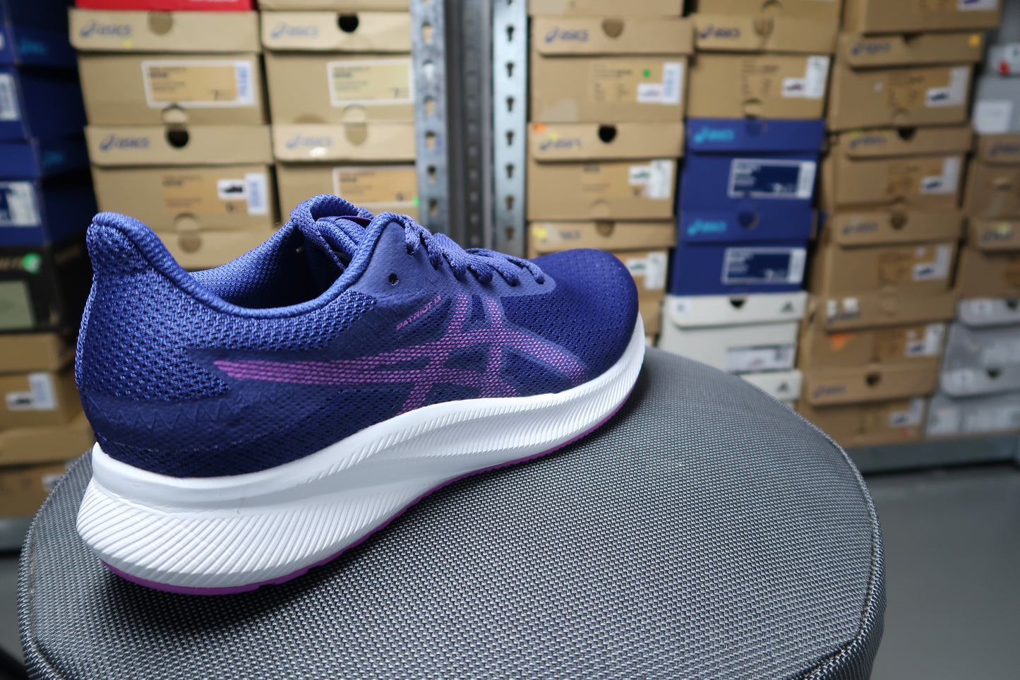 ASICS PATRIOT 13 WOMEN DIVA BLUE ROAD RUNNING