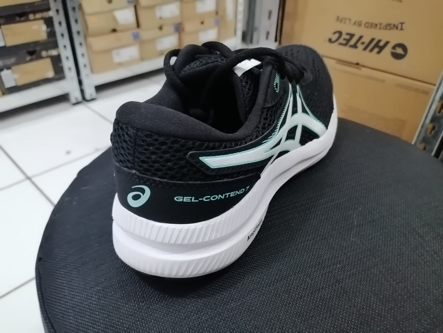 ASICS GEL-CONTEND 7 WOMENS ROAD RUNNING SHOE BLACK