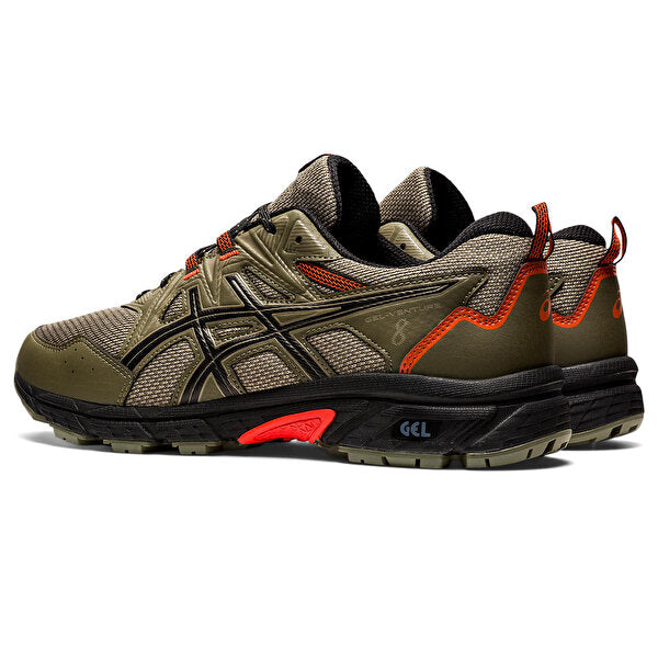 ASICS GEL VENTURE 8 MEN MANTLE GREEN/BLACK TRAIL RUNNING SHOE