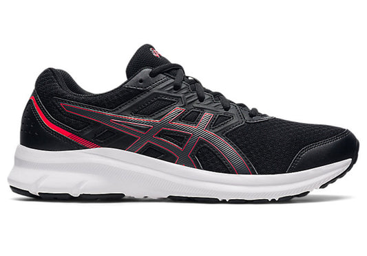 ASICS MENS JOLT 3 BEGINNER RUNNING SHOE (BLACK/CLASSIC RED)
