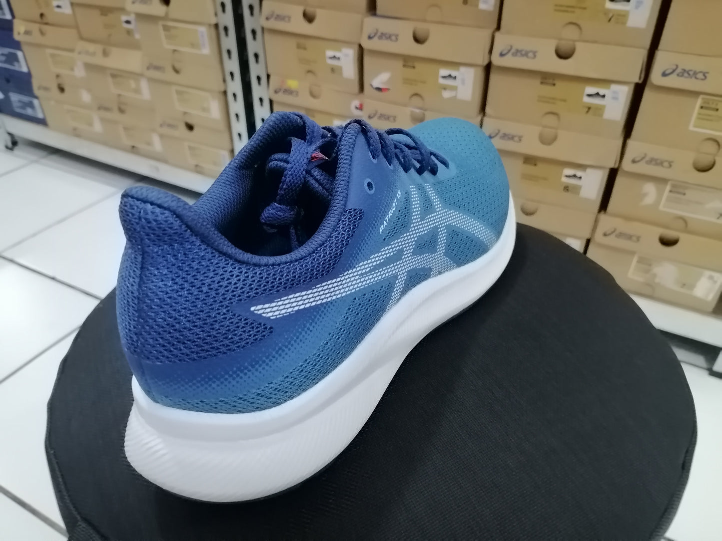 ASICS PATRIOT 13 MENS AZURE ROAD RUNNING
